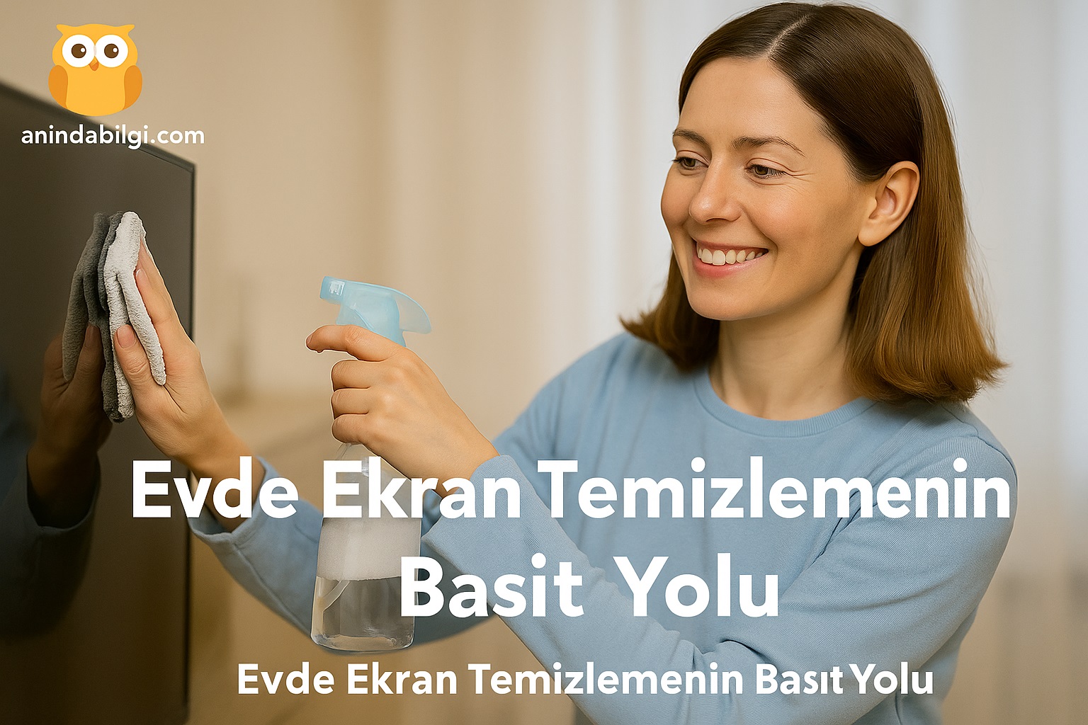 Evde Ekran Temizleme Spreyi Yapımı – Pratik ve Doğal Rehber