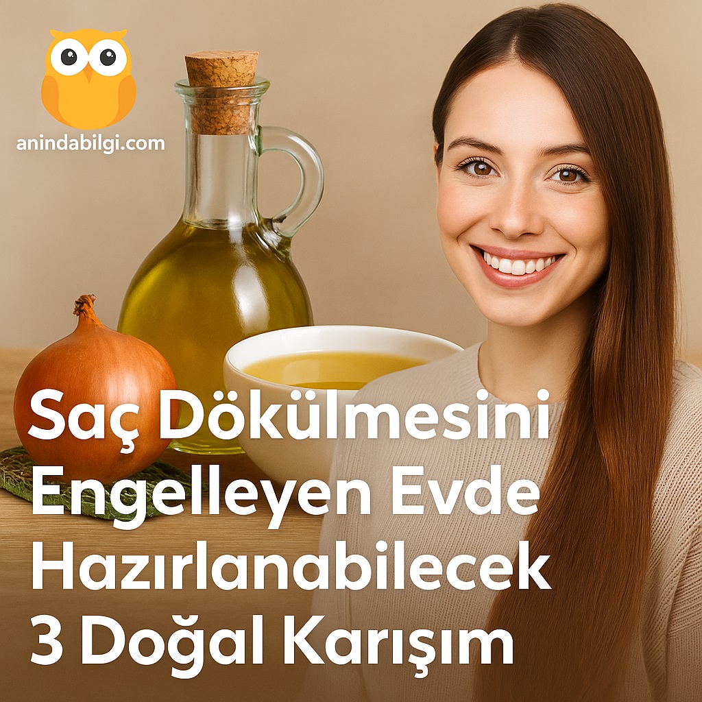 Saç Dökülmesini Engelleyen Evde Hazırlanabilecek 3 Doğal Karışım