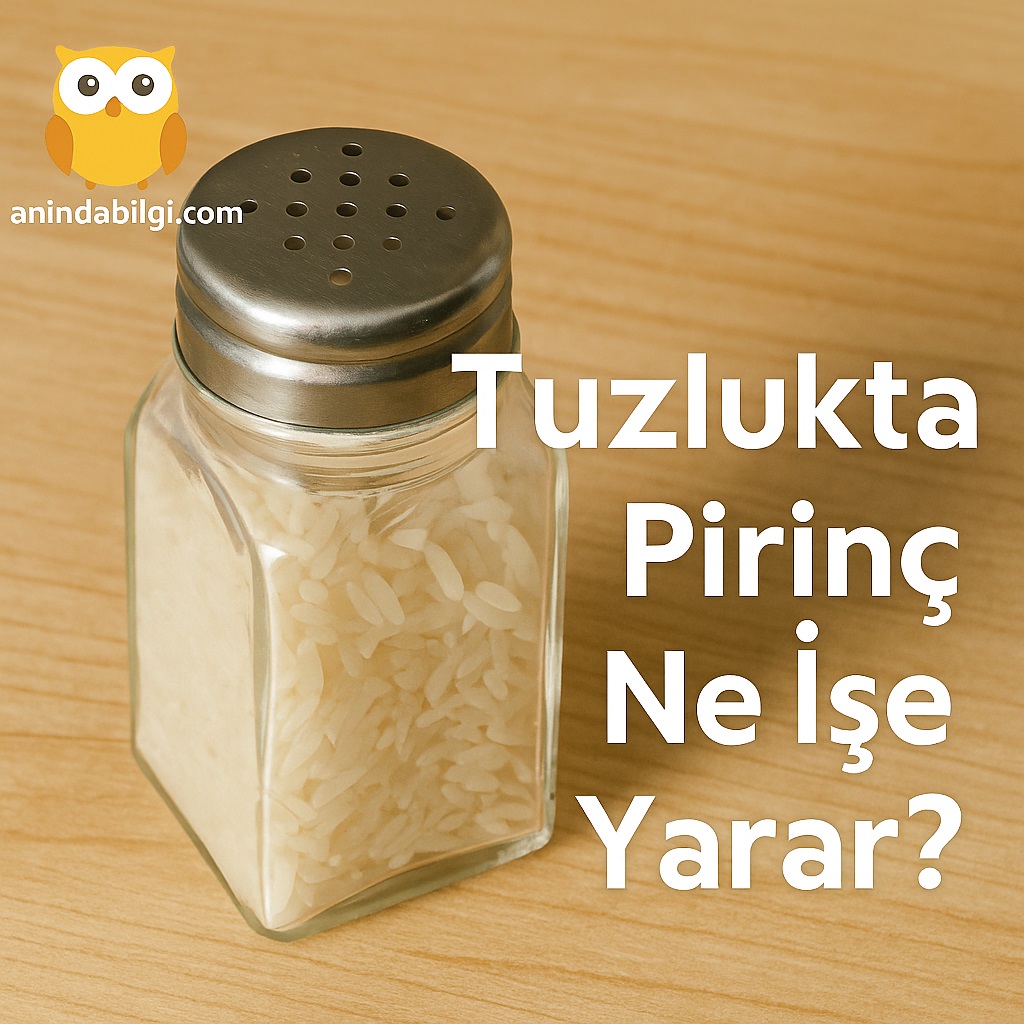 Tuzlukta Neden Pirinç Vardır? – Bilimsel ve Pratik Cevap!