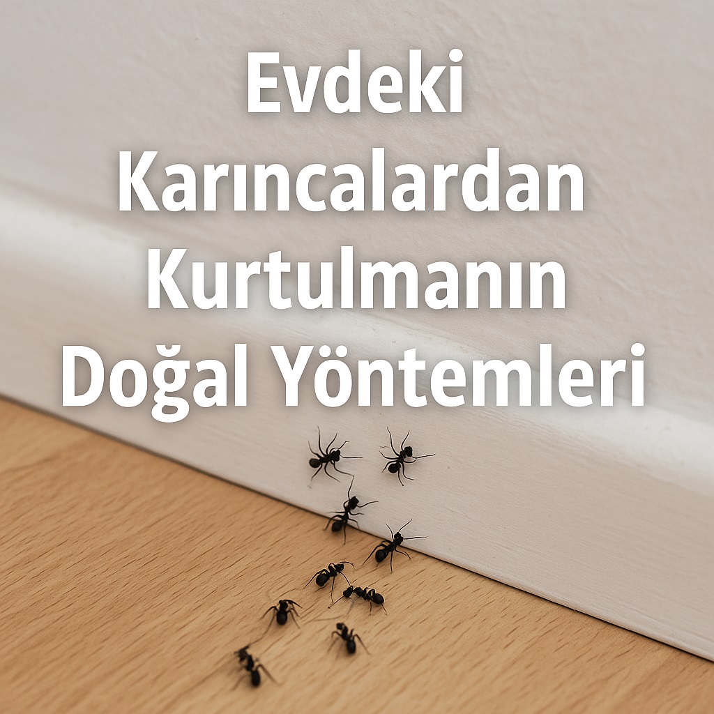 Evdeki Karıncalardan Kurtulmanın Doğal ve Etkili Yöntemleri (2025)